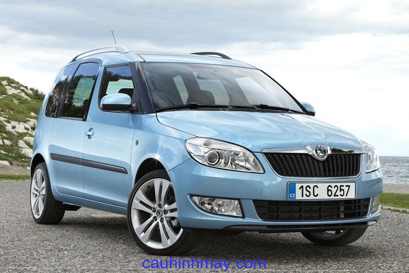SKODA ROOMSTER 1.6 TDI SCOUT 2010 - cauhinhmay.com