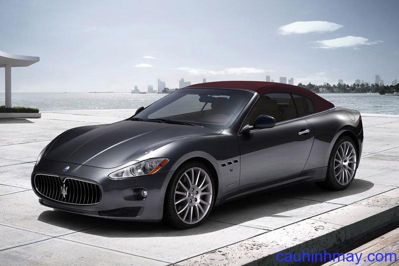 MASERATI GRANCABRIO SPORT 2010 - cauhinhmay.com