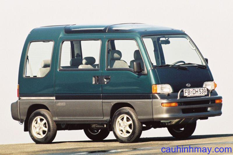 SUBARU E-WAGON AWD 1993 - cauhinhmay.com