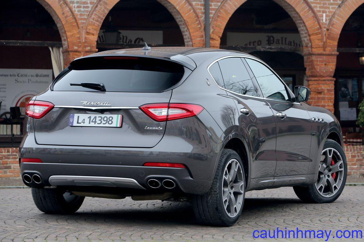 MASERATI LEVANTE GRANLUSSO 2016 - cauhinhmay.com