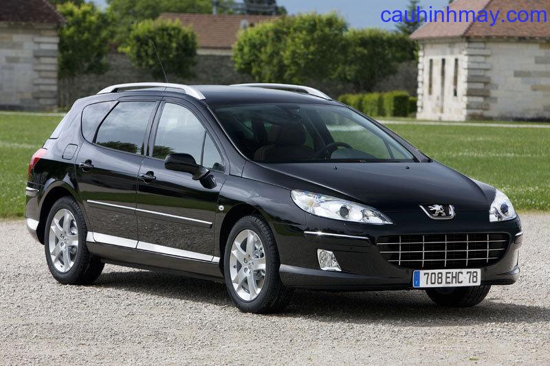 PEUGEOT 407 SW BLUE LEASE EXECUTIVE 2.0 HDIF 2008 - cauhinhmay.com