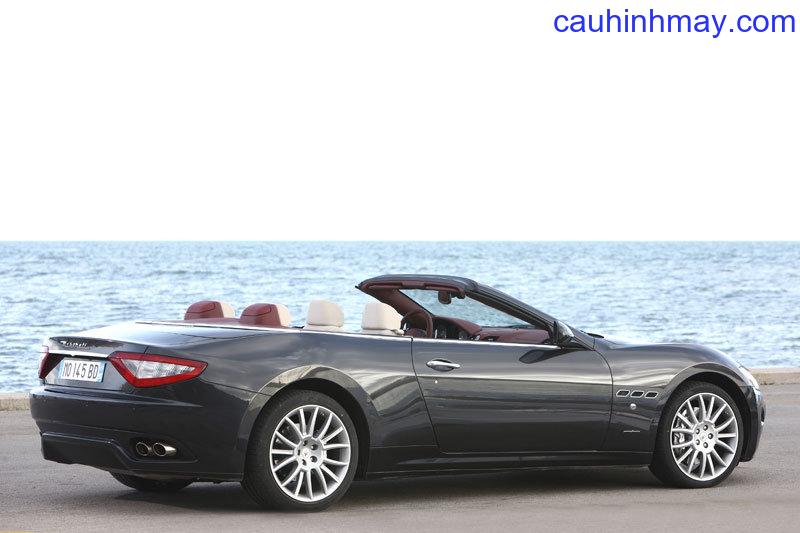 MASERATI GRANCABRIO SPORT 2010 - cauhinhmay.com