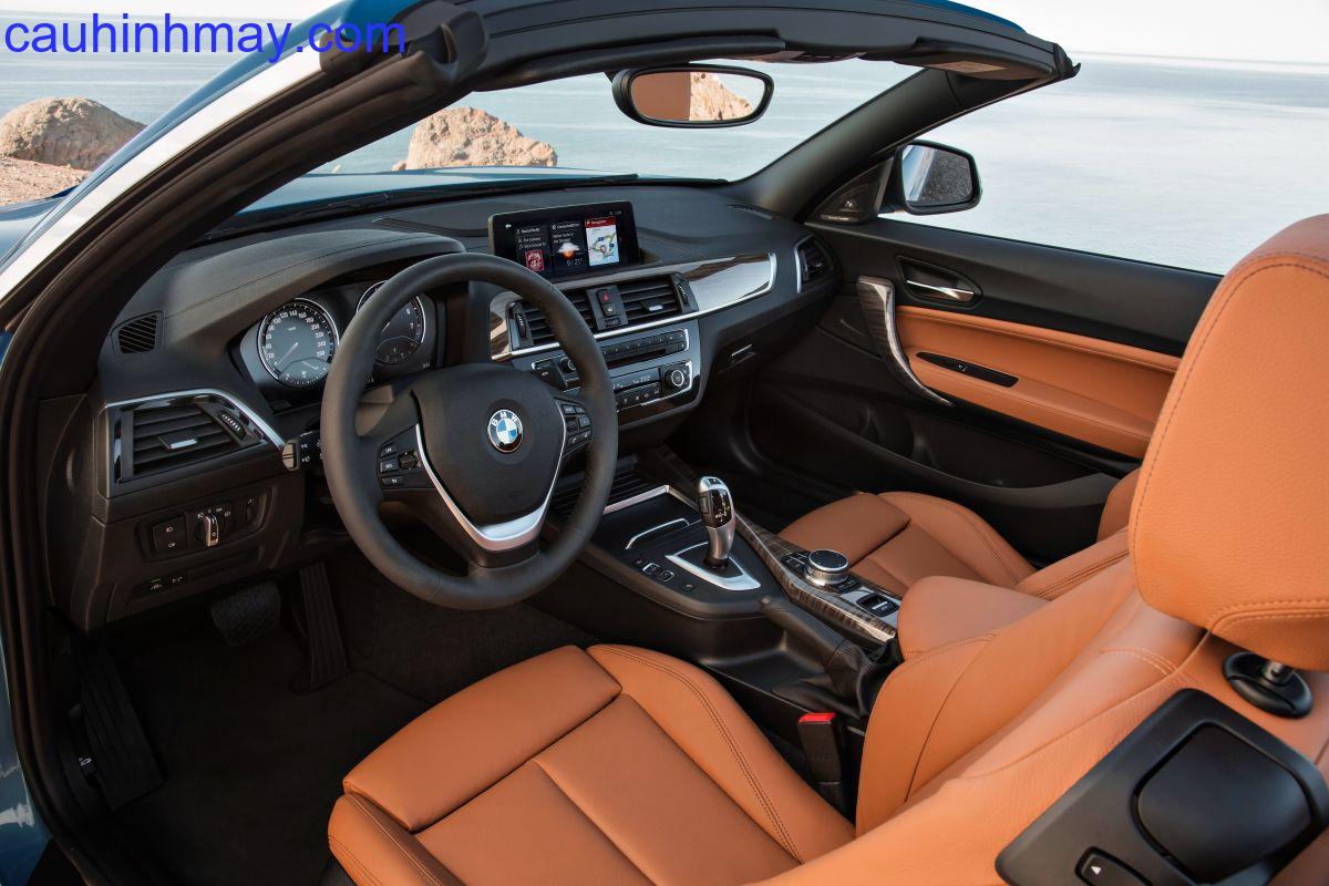 BMW 218D CABRIO 2017 - cauhinhmay.com