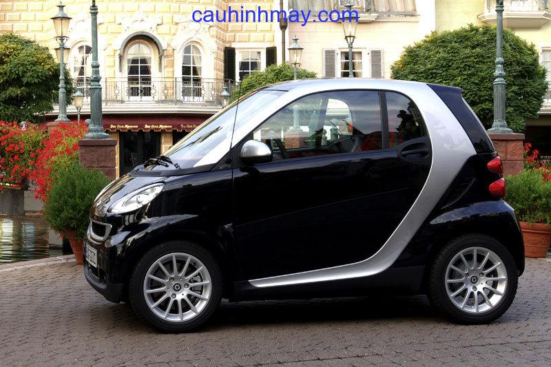SMART FORTWO COUPE EDITION PURE 40KW CDI 2007 - cauhinhmay.com
