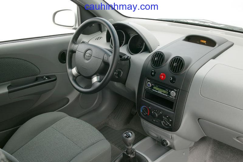 CHEVROLET KALOS 1.4 STYLE 2005 - cauhinhmay.com