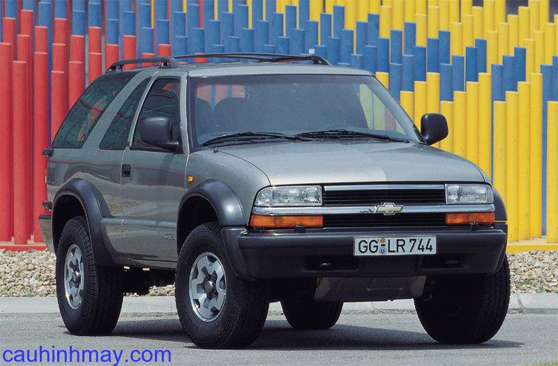 CHEVROLET BLAZER ZR2 1998 - cauhinhmay.com