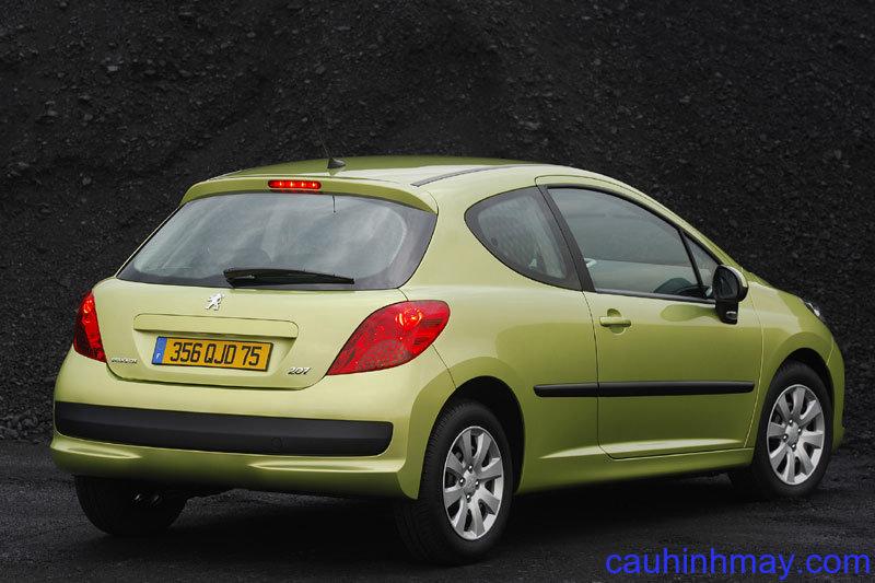 PEUGEOT 207 SUBLIME 1.6 HDIF 16V 90HP 2006 - cauhinhmay.com