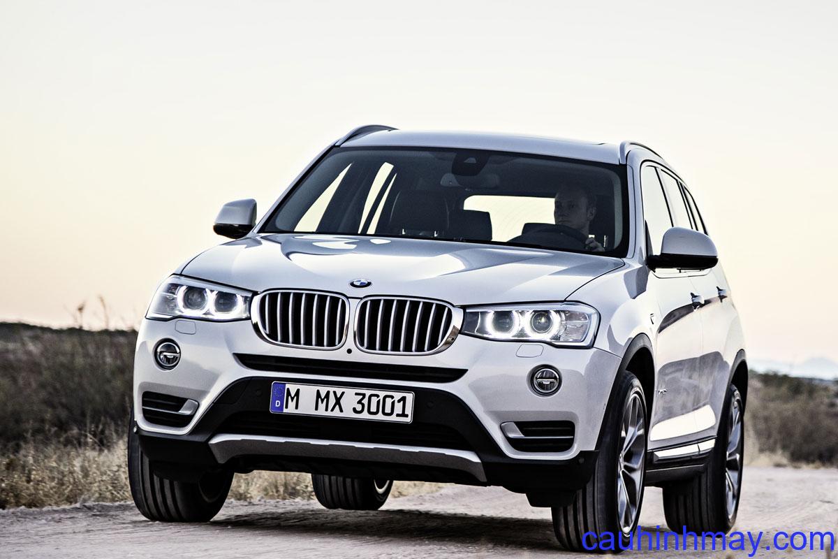 BMW X3 XDRIVE20I HIGH EXECUTIVE 2014 - cauhinhmay.com