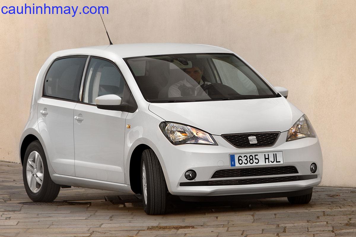 SEAT MII 1.0 68HP ECOFUEL STYLE 2012 - cauhinhmay.com