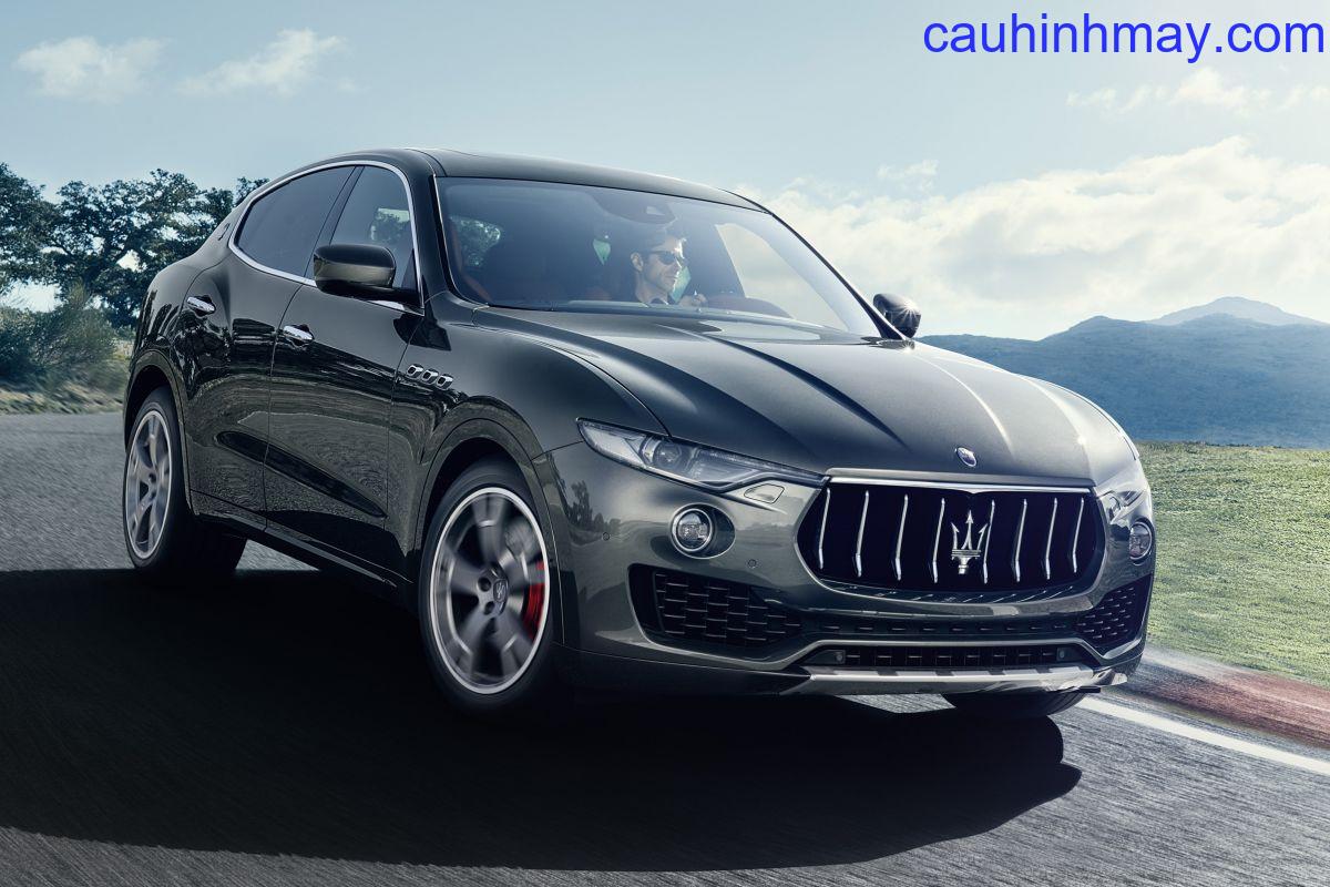 MASERATI LEVANTE GRANSPORT 2016 - cauhinhmay.com