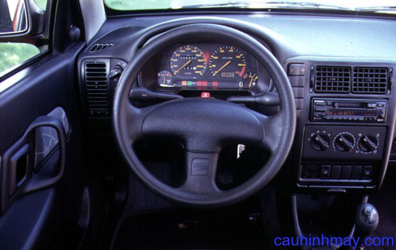 SEAT IBIZA 1.6I SXE 1996 - cauhinhmay.com