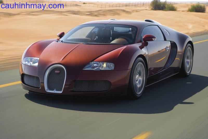 BUGATTI VEYRON SUPER SPORT 2005 - cauhinhmay.com