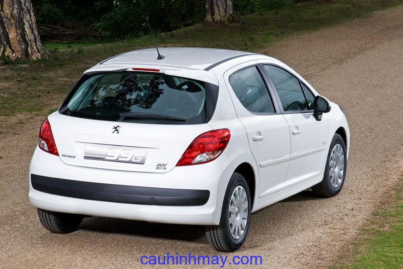 PEUGEOT 207 XR 1.6 HDIF 90HP 2009 - cauhinhmay.com