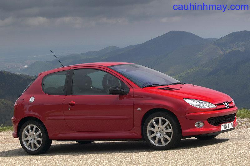 PEUGEOT 206 GTI 1.6-16V HDIF 2002 - cauhinhmay.com