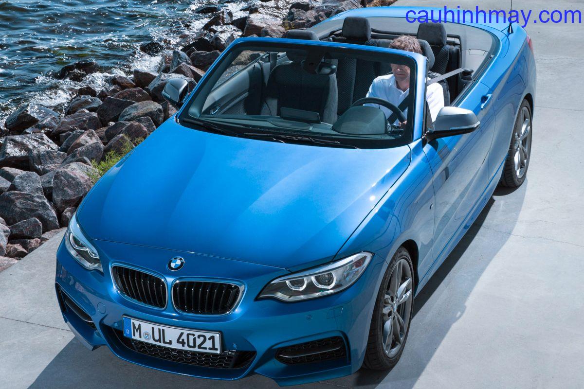 BMW 218I CABRIO 2015 - cauhinhmay.com