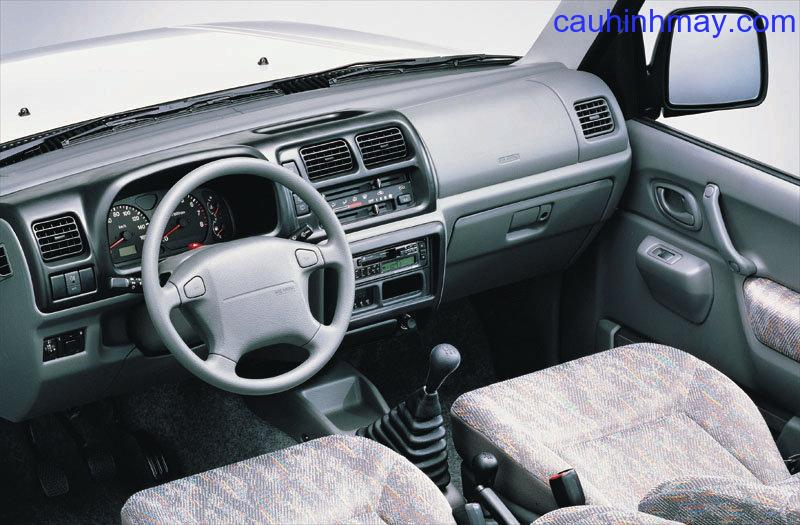 SUZUKI JIMNY 1.5 4WD JLX DIESEL 1998 - cauhinhmay.com