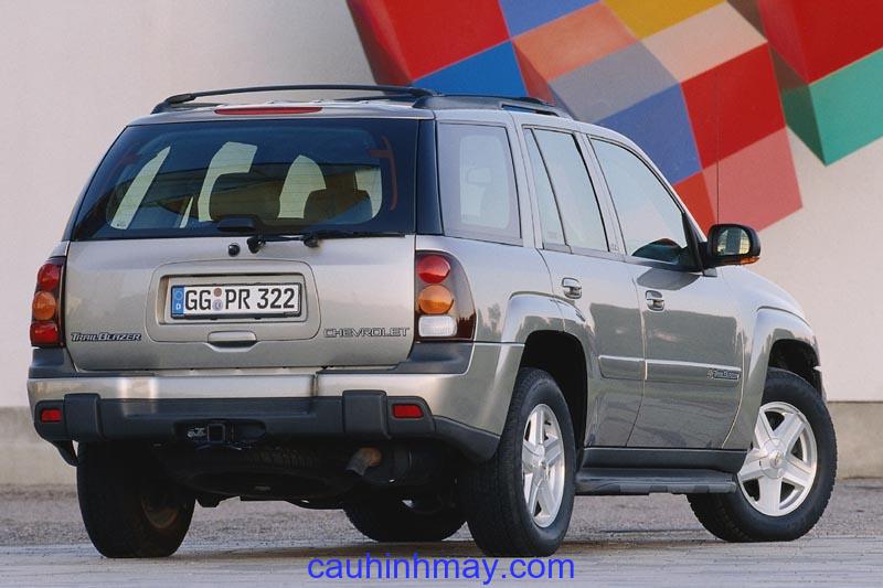 CHEVROLET TRAILBLAZER LT PREMIUM 2001 - cauhinhmay.com