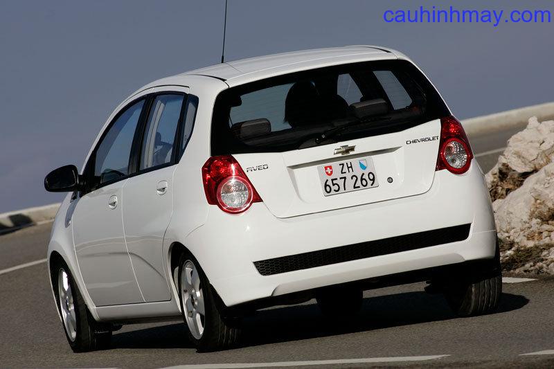 CHEVROLET AVEO 1.2 16V L 2008 - cauhinhmay.com