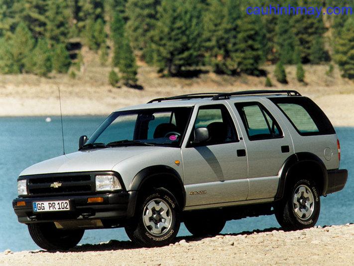 CHEVROLET BLAZER 1995 - cauhinhmay.com