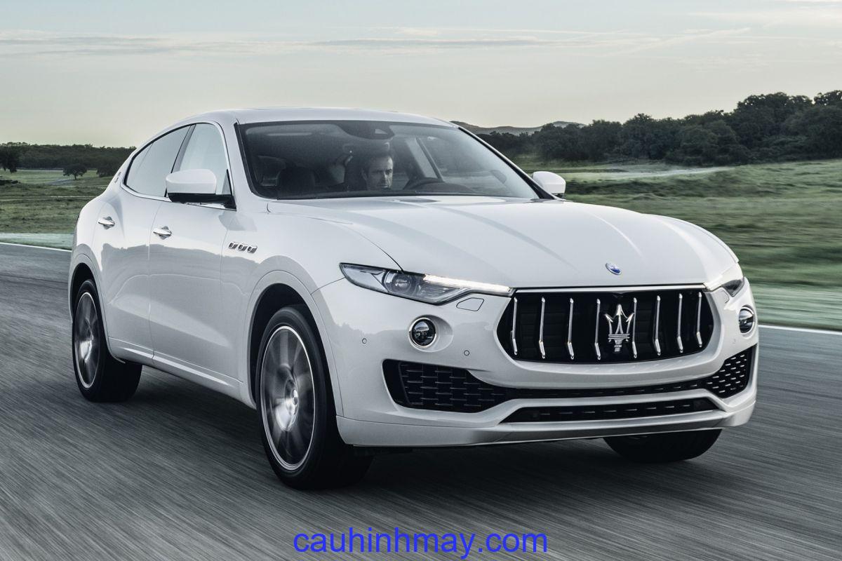 MASERATI LEVANTE GRANSPORT 2016 - cauhinhmay.com