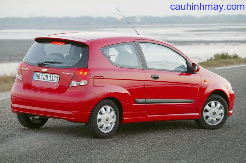 CHEVROLET KALOS 1.2 SPIRIT 2005 - cauhinhmay.com