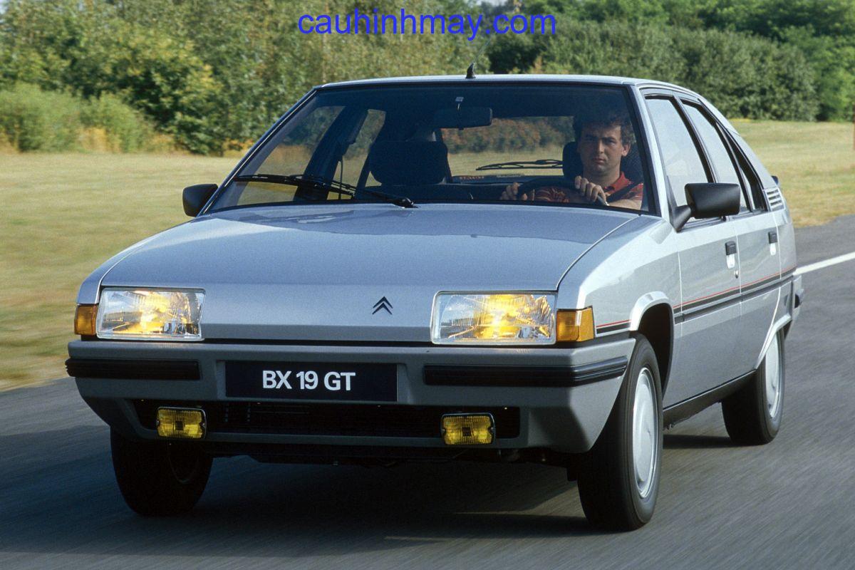CITROEN BX 19 GT 1983 - cauhinhmay.com