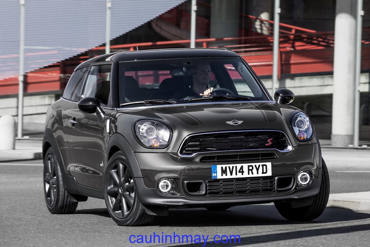 MINI PACEMAN COOPER S ALL4 KNOCKOUT EDITION 2014 - cauhinhmay.com