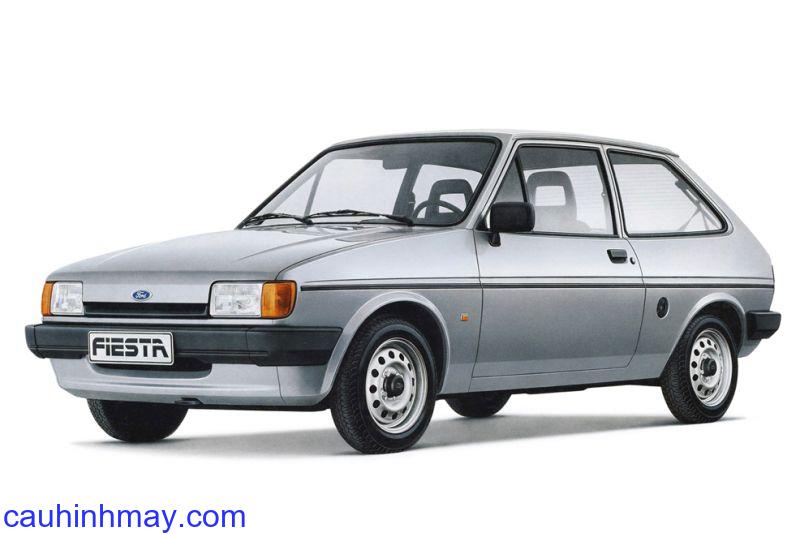 FORD FIESTA 1.0 FINESSE 1986 - cauhinhmay.com