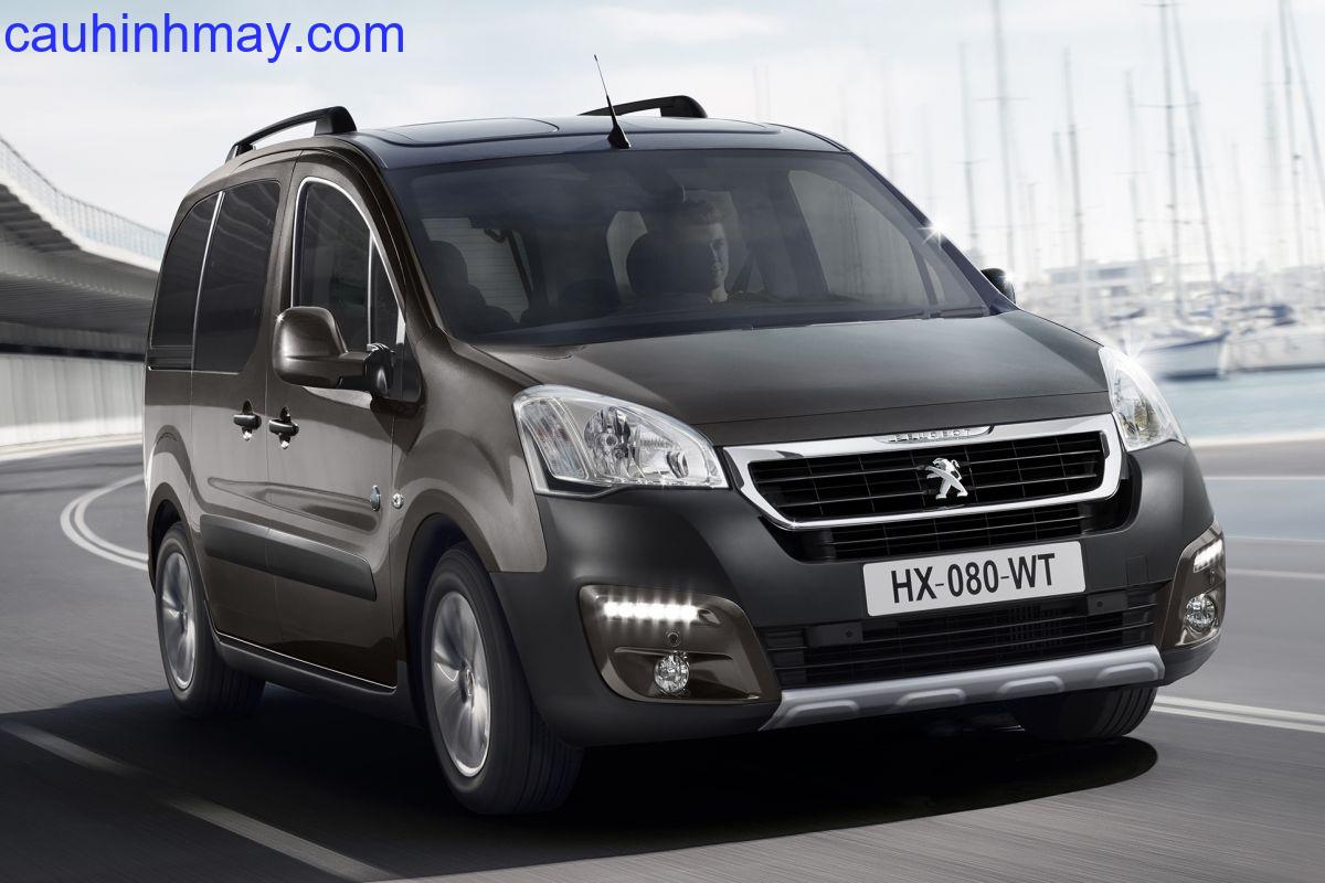 PEUGEOT PARTNER TEPEE ACCESS ELECTRIC 2015 - cauhinhmay.com