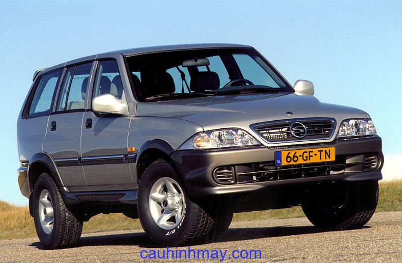 SSANGYONG MUSSO TDL 2.9 1998 - cauhinhmay.com