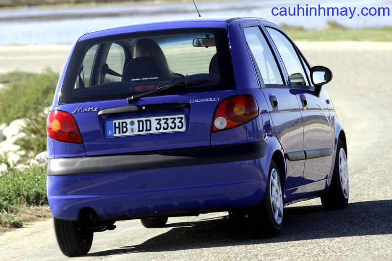 CHEVROLET MATIZ 1.0 CLASS 2005 - cauhinhmay.com