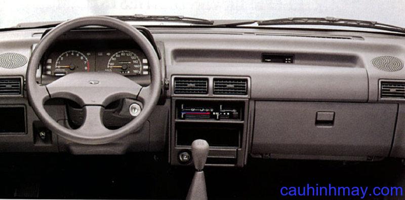 DAIHATSU CHARADE 1.3I TXF 4WD 1987 - cauhinhmay.com