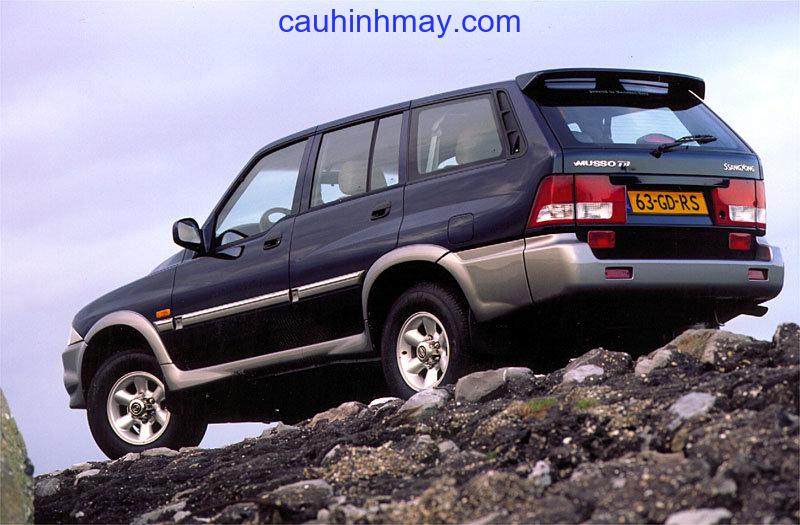SSANGYONG MUSSO TDL 2.9 1998 - cauhinhmay.com