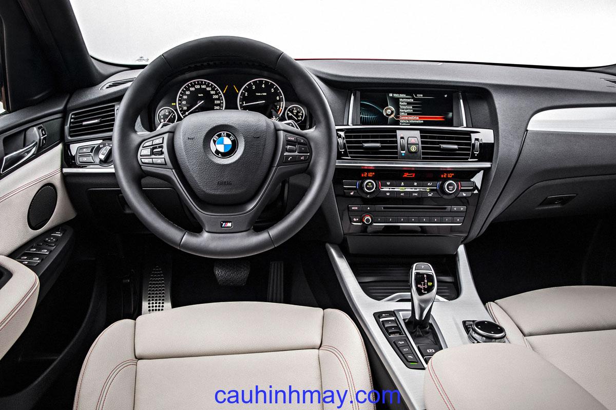 BMW X4 XDRIVE35I HIGH EXECUTIVE 2014 - cauhinhmay.com