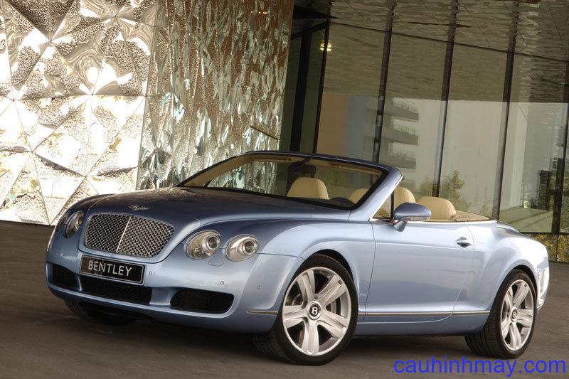 BENTLEY CONTINENTAL GTC SUPERSPORTS 2006 - cauhinhmay.com