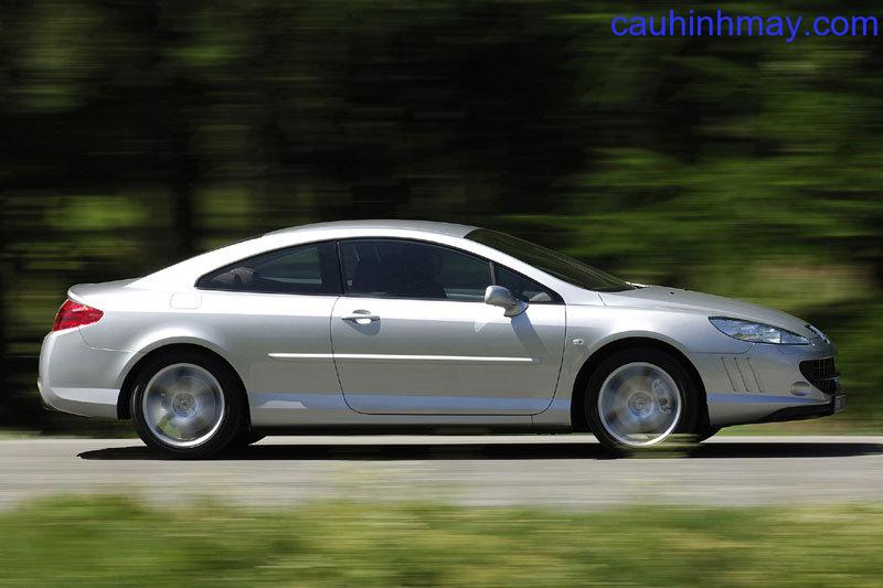 PEUGEOT 407 COUPE REFERENCE 2.7 HDIF V6 2005 - cauhinhmay.com