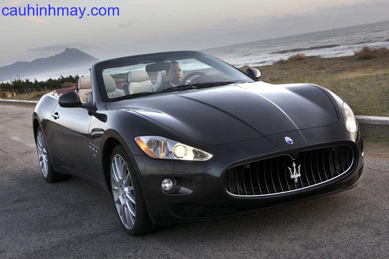 MASERATI GRANCABRIO SPORT 2010 - cauhinhmay.com