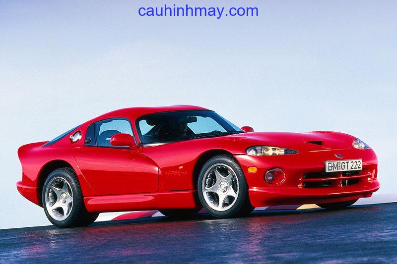 CHRYSLER VIPER GTS 1997 - cauhinhmay.com
