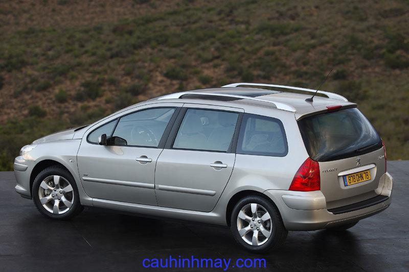 PEUGEOT 307 SW 1.6 HDIF 16V 110HP PACK 2005 - cauhinhmay.com