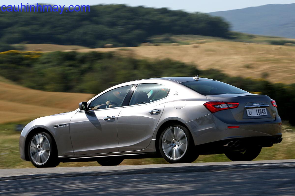 MASERATI GHIBLI S 3.0 V6 BI-TURBO 2013 - cauhinhmay.com