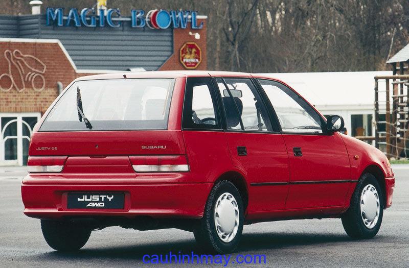SUBARU JUSTY 1.3 GXE AWD 1997 - cauhinhmay.com