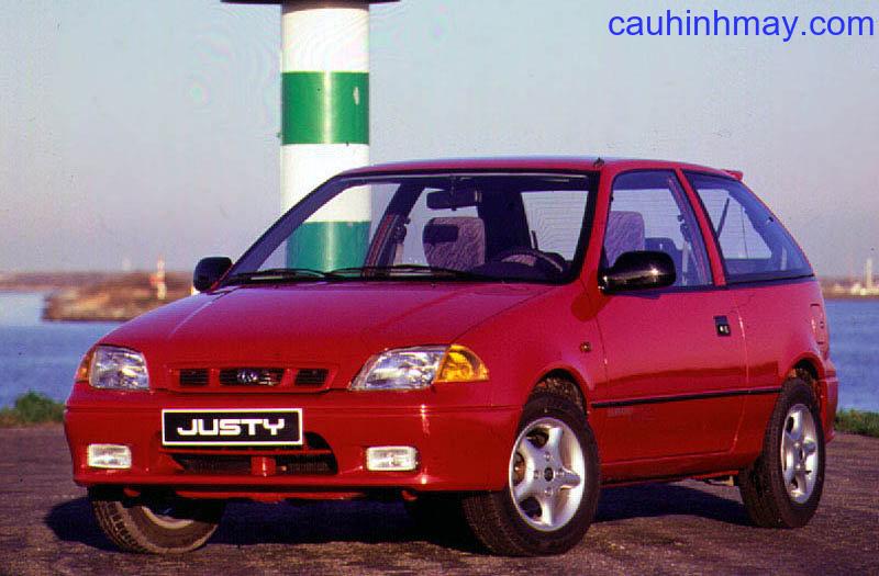 SUBARU JUSTY 1.3 GX AWD 1996 - cauhinhmay.com