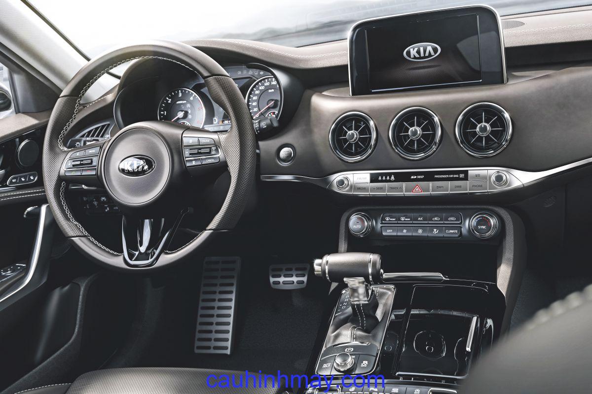 KIA STINGER 3.3 TWIN-TURBO V6 AWD GT 2017 - cauhinhmay.com