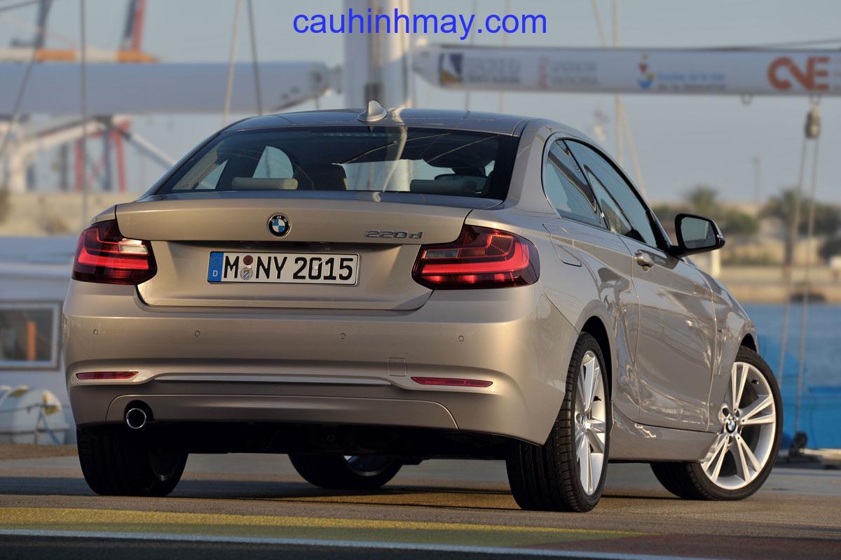 BMW 225D COUPE 2014 - cauhinhmay.com