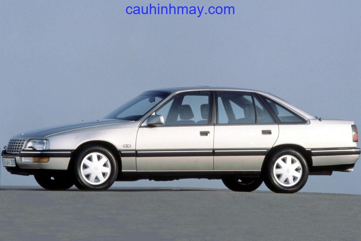 OPEL SENATOR 2.5I 1987 - cauhinhmay.com