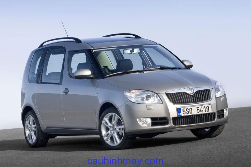 SKODA ROOMSTER 1.4 TDI 80HP SCOUT 2006 - cauhinhmay.com
