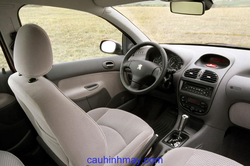 PEUGEOT 206 FOREVER 1.4 HDI 2002 - cauhinhmay.com