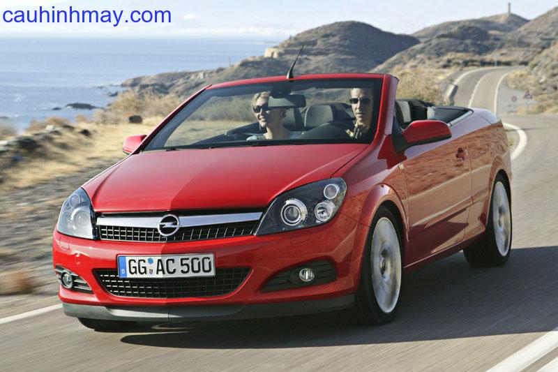 OPEL ASTRA TWINTOP 1.8 COSMO 2007 - cauhinhmay.com