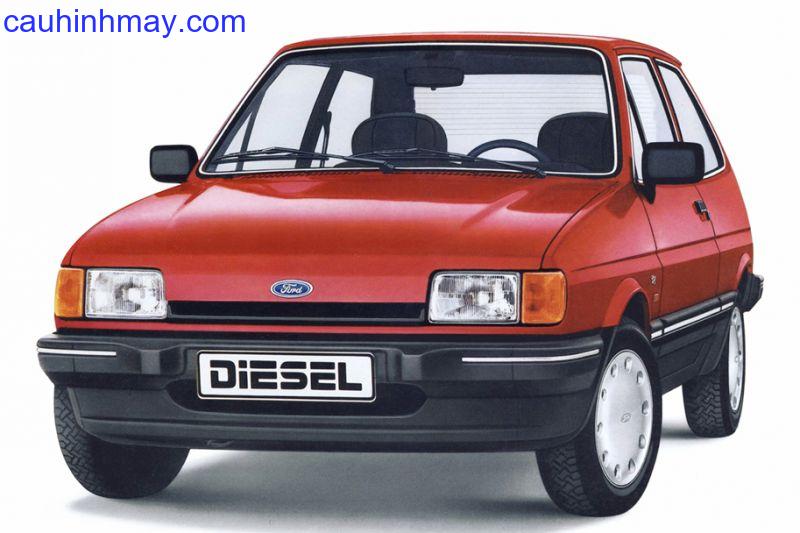 FORD FIESTA 1.4 SUPERSPORT 1986 - cauhinhmay.com