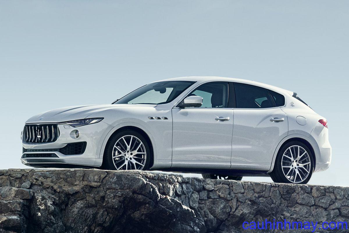 MASERATI LEVANTE DIESEL GRANLUSSO 2016 - cauhinhmay.com